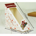 Triangle Window Sandwich Packaging Box